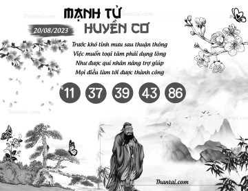 MẠNH TỬ HUYỀN CƠ 20/08/2023