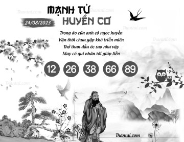 MẠNH TỬ HUYỀN CƠ 24/08/2023