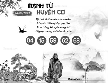 MẠNH TỬ HUYỀN CƠ 26/08/2023