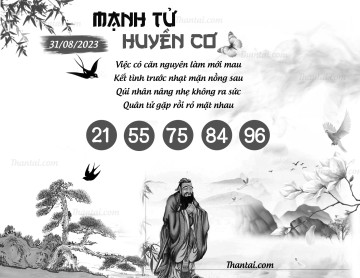 MẠNH TỬ HUYỀN CƠ 31/08/2023