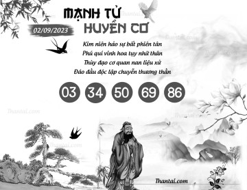 MẠNH TỬ HUYỀN CƠ 02/09/2023