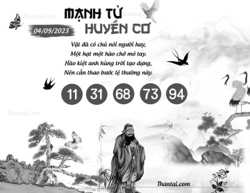 MẠNH TỬ HUYỀN CƠ 04/09/2023