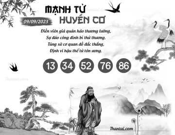 MẠNH TỬ HUYỀN CƠ 09/09/2023