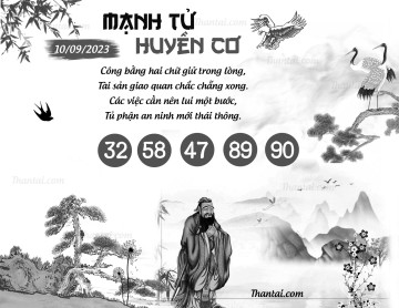 MẠNH TỬ HUYỀN CƠ 10/09/2023