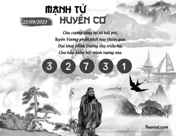 MẠNH TỬ HUYỀN CƠ 12/09/2023