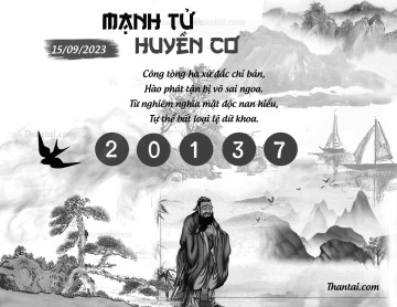 MẠNH TỬ HUYỀN CƠ 15/09/2023