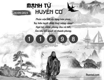 MẠNH TỬ HUYỀN CƠ 28/09/2023