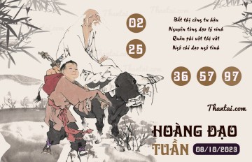 HOÀNG ĐẠO TUẦN 08/10/2023