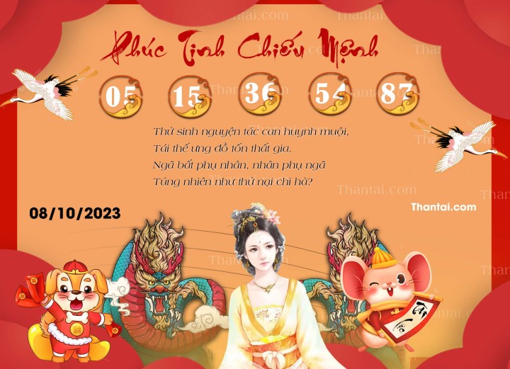 Phúc Tinh Chiếu Mệnh 23/09/2023