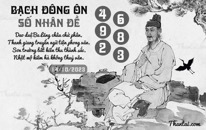 BẠCH ĐÔNG ÔN 29/09/2023