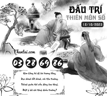 ĐẤU TRÍ THIÊN MÔN SỐ 12/10/2023
