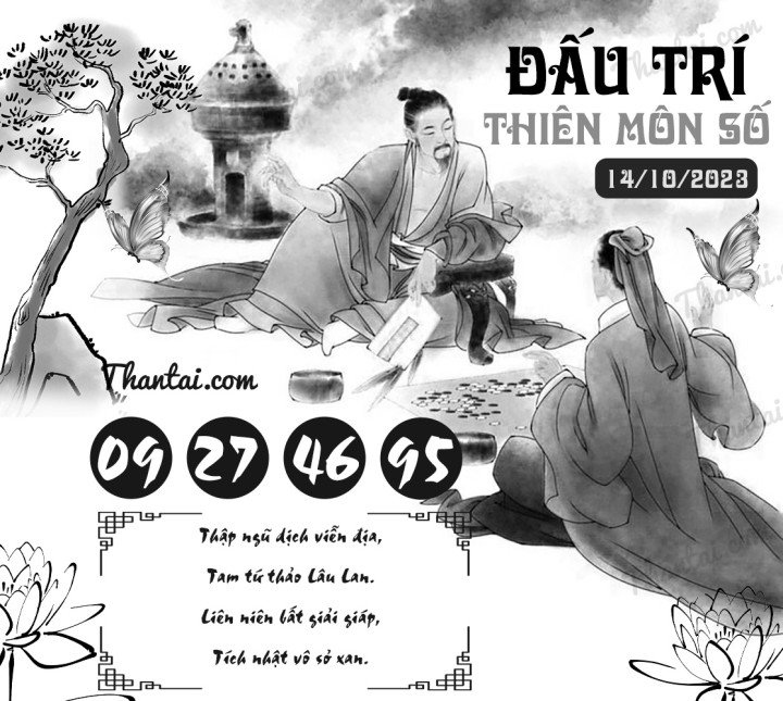 ĐẤU TRÍ THIÊN MÔN SỐ 29/09/2023