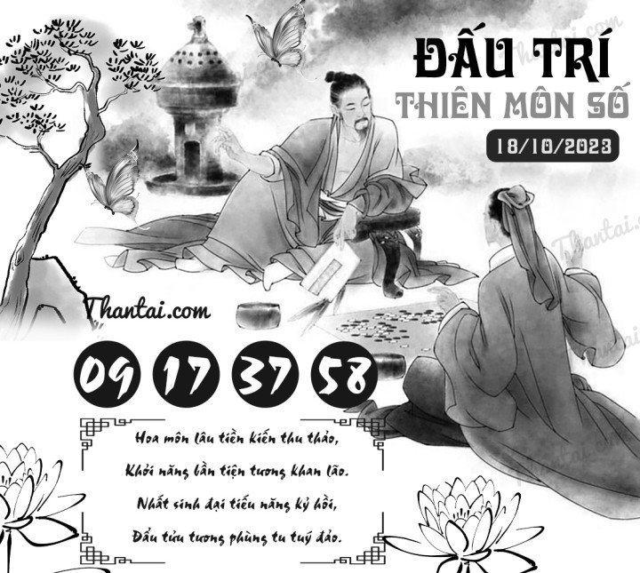 ĐẤU TRÍ THIÊN MÔN SỐ 03/10/2023