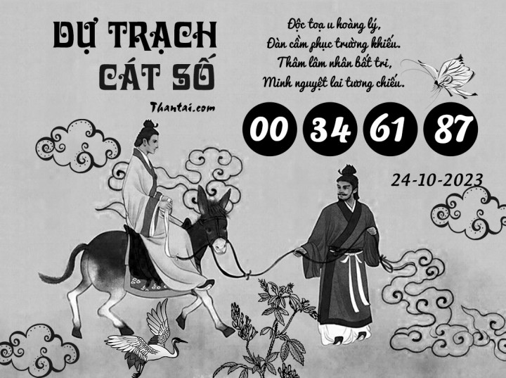 DỰ TRẠCH CÁT SỐ 09/10/2023