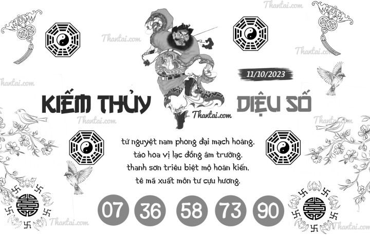 KIẾM THỦY DIỆU SỐ 26/09/2023