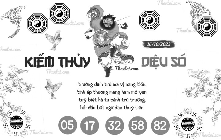 KIẾM THỦY DIỆU SỐ 03/10/2023