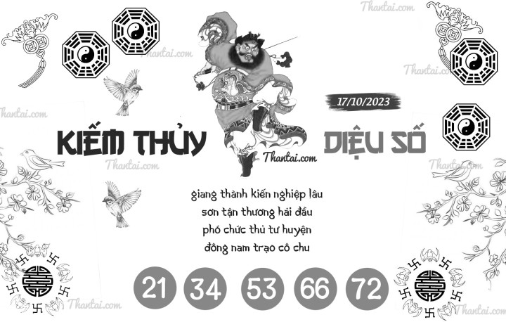 KIẾM THỦY DIỆU SỐ 03/10/2023