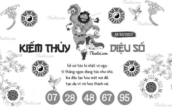 KIẾM THỦY DIỆU SỐ 03/10/2023
