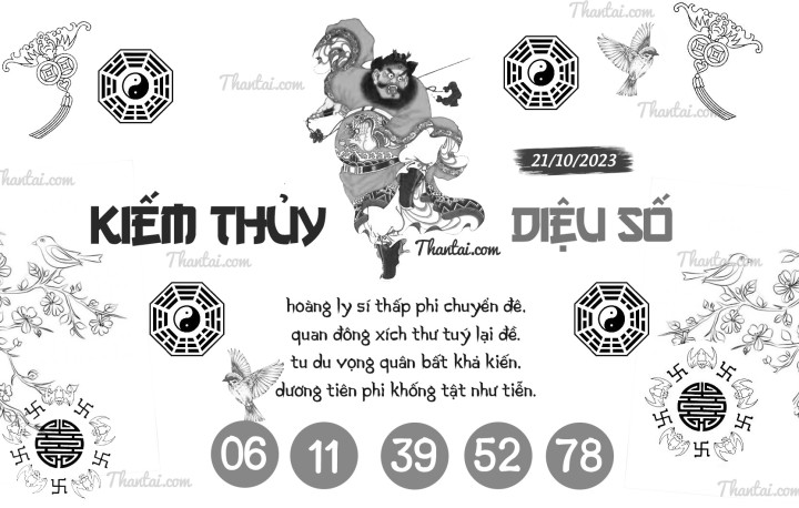 KIẾM THỦY DIỆU SỐ 06/10/2023