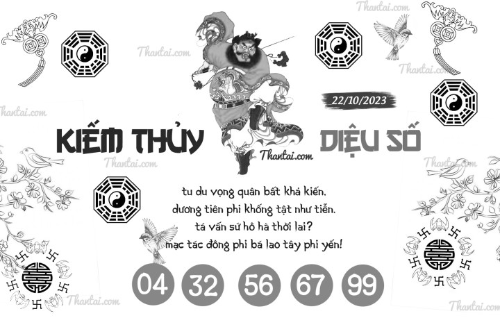 KIẾM THỦY DIỆU SỐ 07/10/2023