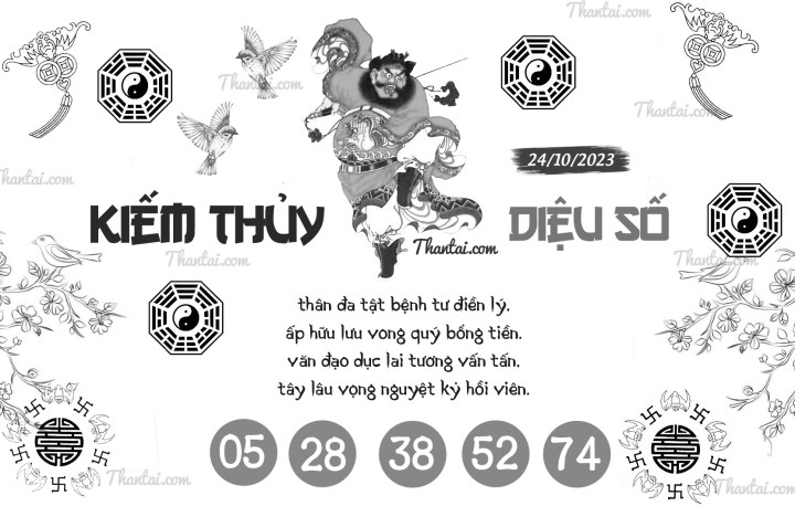 KIẾM THỦY DIỆU SỐ 09/10/2023