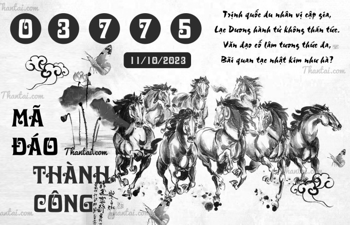 MÃ ĐÁO THÀNH CÔNG 26/09/2023