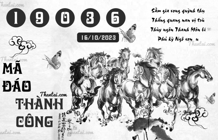 MÃ ĐÁO THÀNH CÔNG 01/10/2023