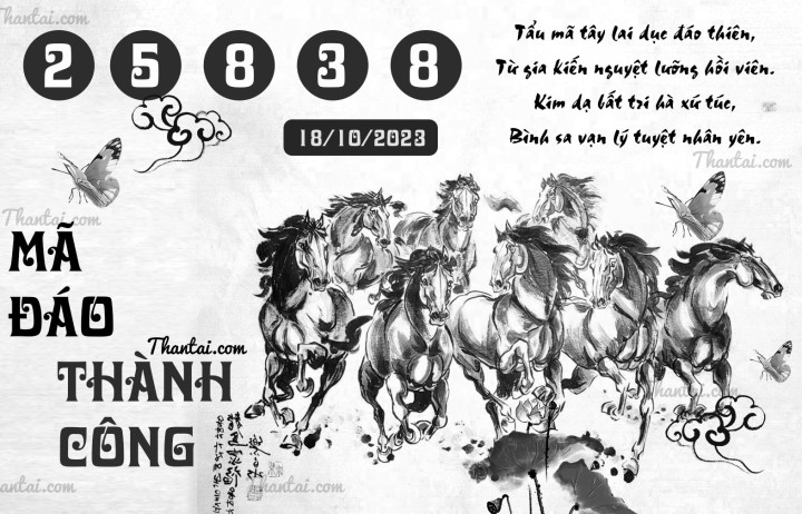 MÃ ĐÁO THÀNH CÔNG 03/10/2023