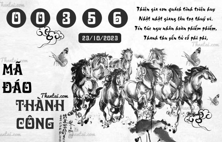 MÃ ĐÁO THÀNH CÔNG 08/10/2023