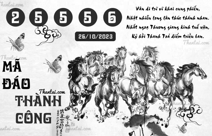 MÃ ĐÁO THÀNH CÔNG 11/10/2023