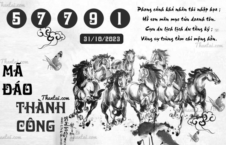 MÃ ĐÁO THÀNH CÔNG 16/10/2023