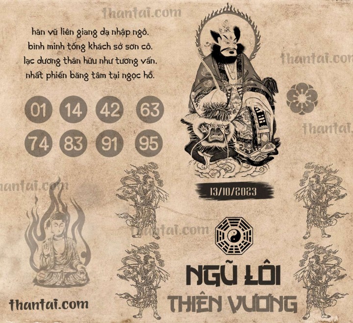 NGŨ LÔI THIÊN VƯƠNG 28/09/2023