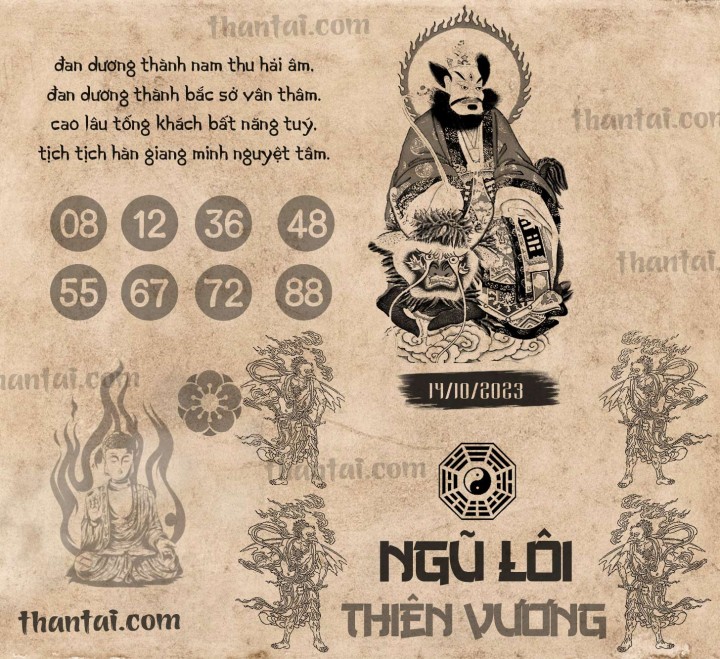 NGŨ LÔI THIÊN VƯƠNG 29/09/2023