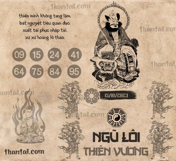 NGŨ LÔI THIÊN VƯƠNG 30/09/2023