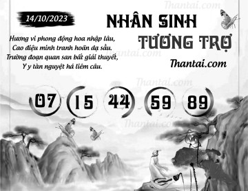 NHÂN SINH TƯƠNG TRỢ 14/10/2023