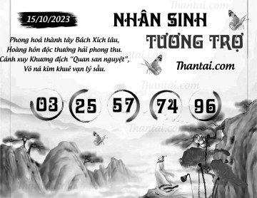 NHÂN SINH TƯƠNG TRỢ 15/10/2023