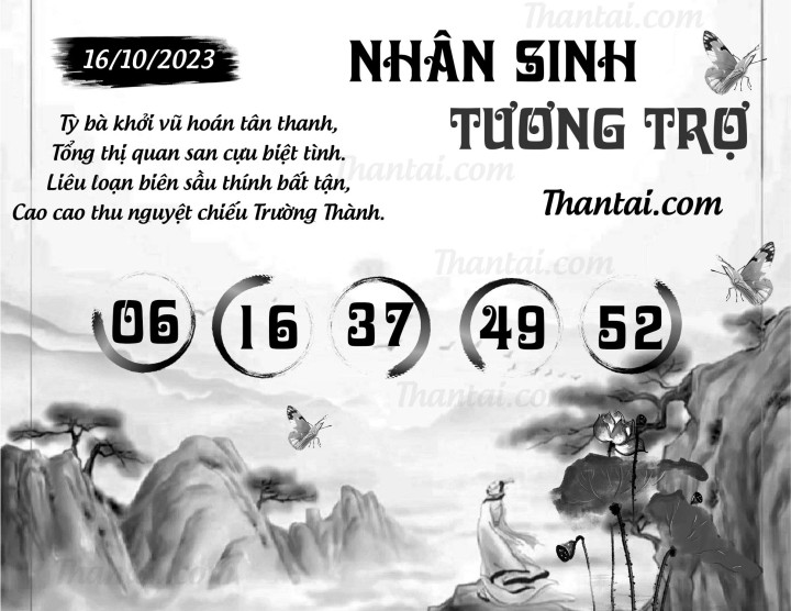 NHÂN SINH TƯƠNG TRỢ 01/10/2023