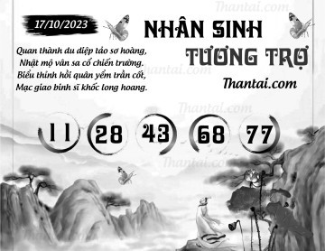 NHÂN SINH TƯƠNG TRỢ 17/10/2023