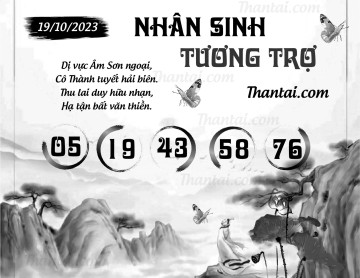 NHÂN SINH TƯƠNG TRỢ 19/10/2023