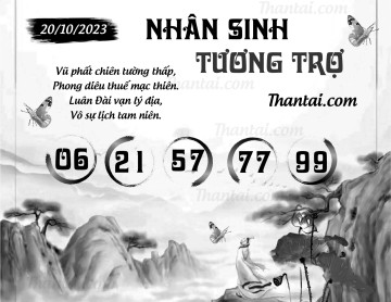 NHÂN SINH TƯƠNG TRỢ 20/10/2023