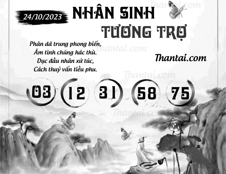 NHÂN SINH TƯƠNG TRỢ 09/10/2023