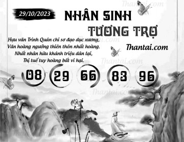 NHÂN SINH TƯƠNG TRỢ 29/10/2023