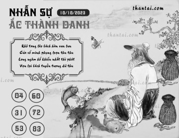 NHẪN SỰ ẮC THÀNH DANH 10/10/2023