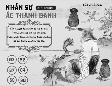 NHẪN SỰ ẮC THÀNH DANH 21/10/2023