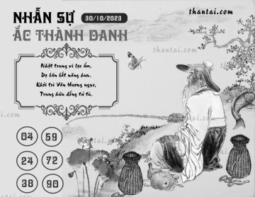 NHẪN SỰ ẮC THÀNH DANH 30/10/2023