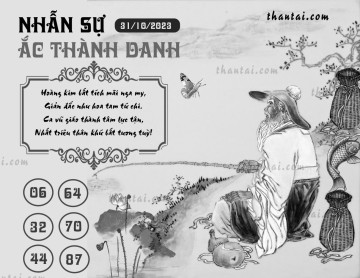 NHẪN SỰ ẮC THÀNH DANH 31/10/2023