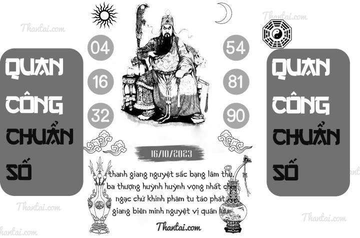 QUAN CÔNG CHUẨN SỐ 01/10/2023