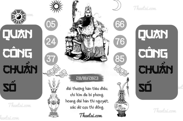 QUAN CÔNG CHUẨN SỐ 05/10/2023