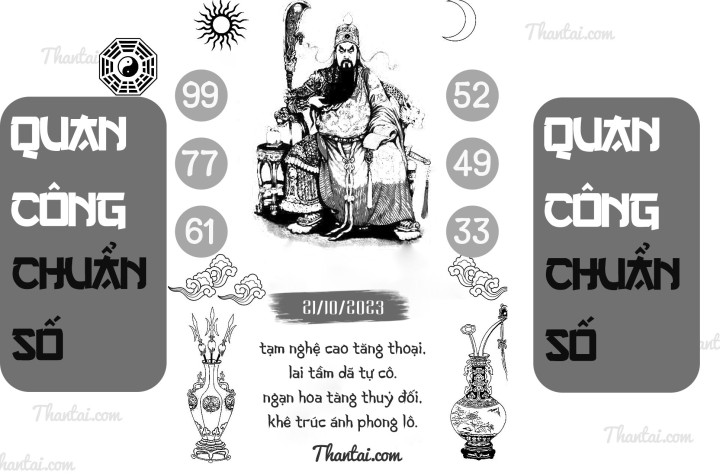 QUAN CÔNG CHUẨN SỐ 06/10/2023