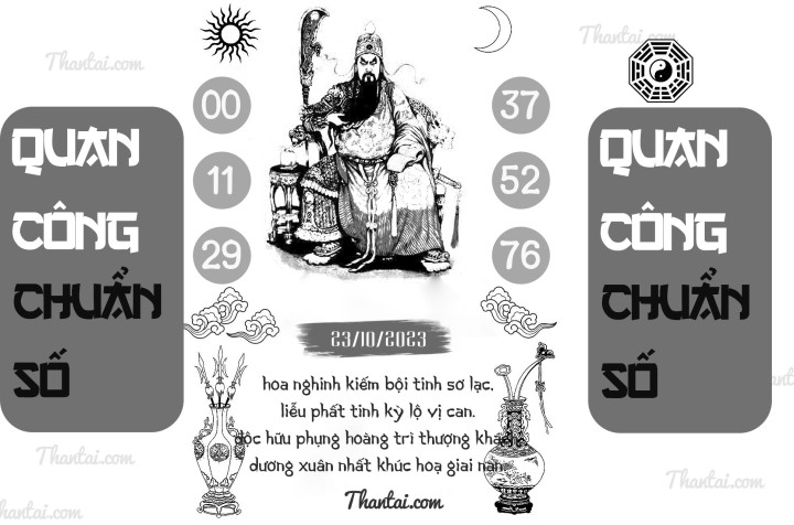 QUAN CÔNG CHUẨN SỐ 08/10/2023